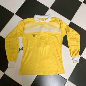 Vintage 70s 80s Erima Soccer Jersey Goalie West Germany Futbol Football size Med